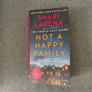 Not A Happy Family by Shari LaPena - Paperback Book
